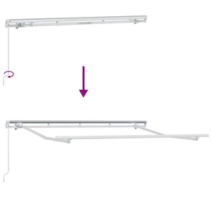 Markis Flerfärgsdesign 500 x 300 x 165 cm Polyester och metall