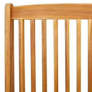 Trädgårds Bistro Set 3 pcs Brun Massivt Akaciaträ