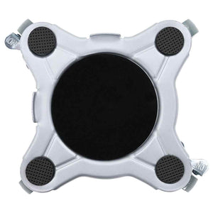 Möbelhjul 4 st med lyftare 15,5x15,5x5,5 cm stål 1000 kg