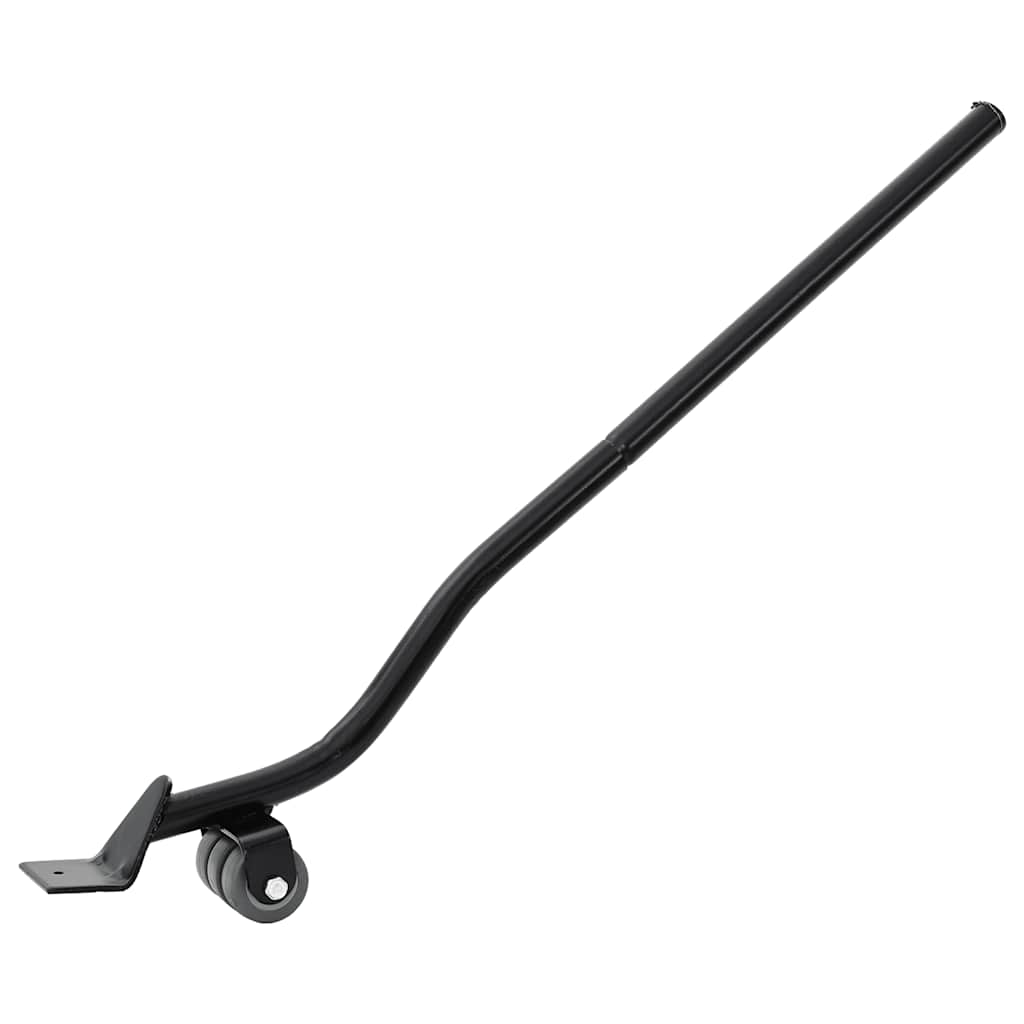 Möbelhjul 4 st med lyftare svarta 13,5x13,5x4,2 cm 300 kg