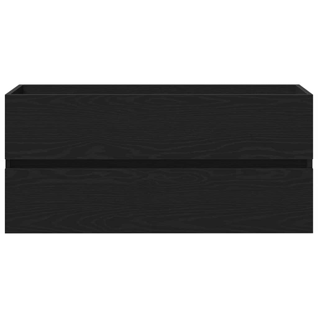 Diskho skåp med dörr Svart ek 100 x 39 x 62 cm Konstruerat trä