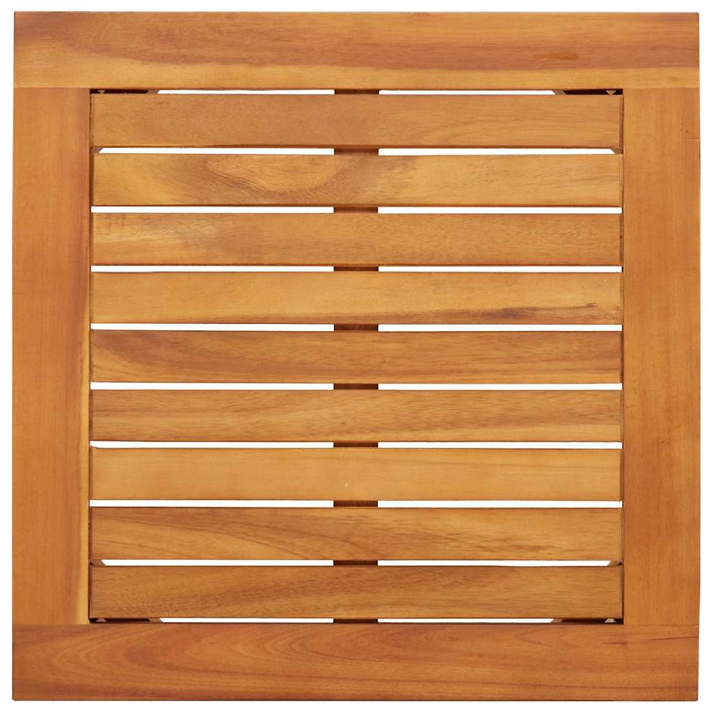 Trädgårdsoffset 3 pcs Antracit Massivt Akaciaträ