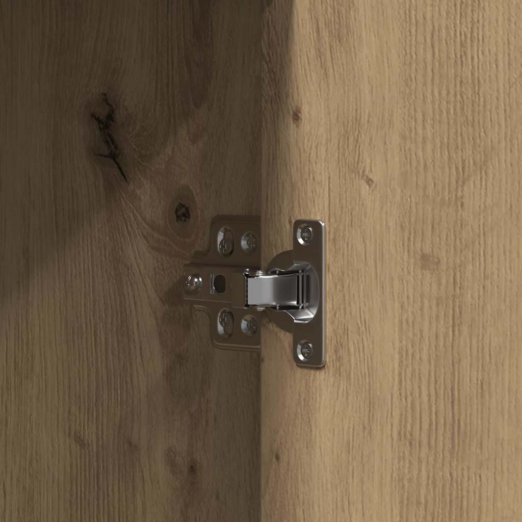 Smyckebord med lagring Brun 102 x 33 x 135 cm Konstruerat trä