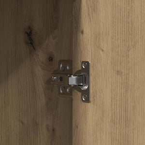 Smyckebord med lagring Brun 102 x 33 x 135 cm Konstruerat trä