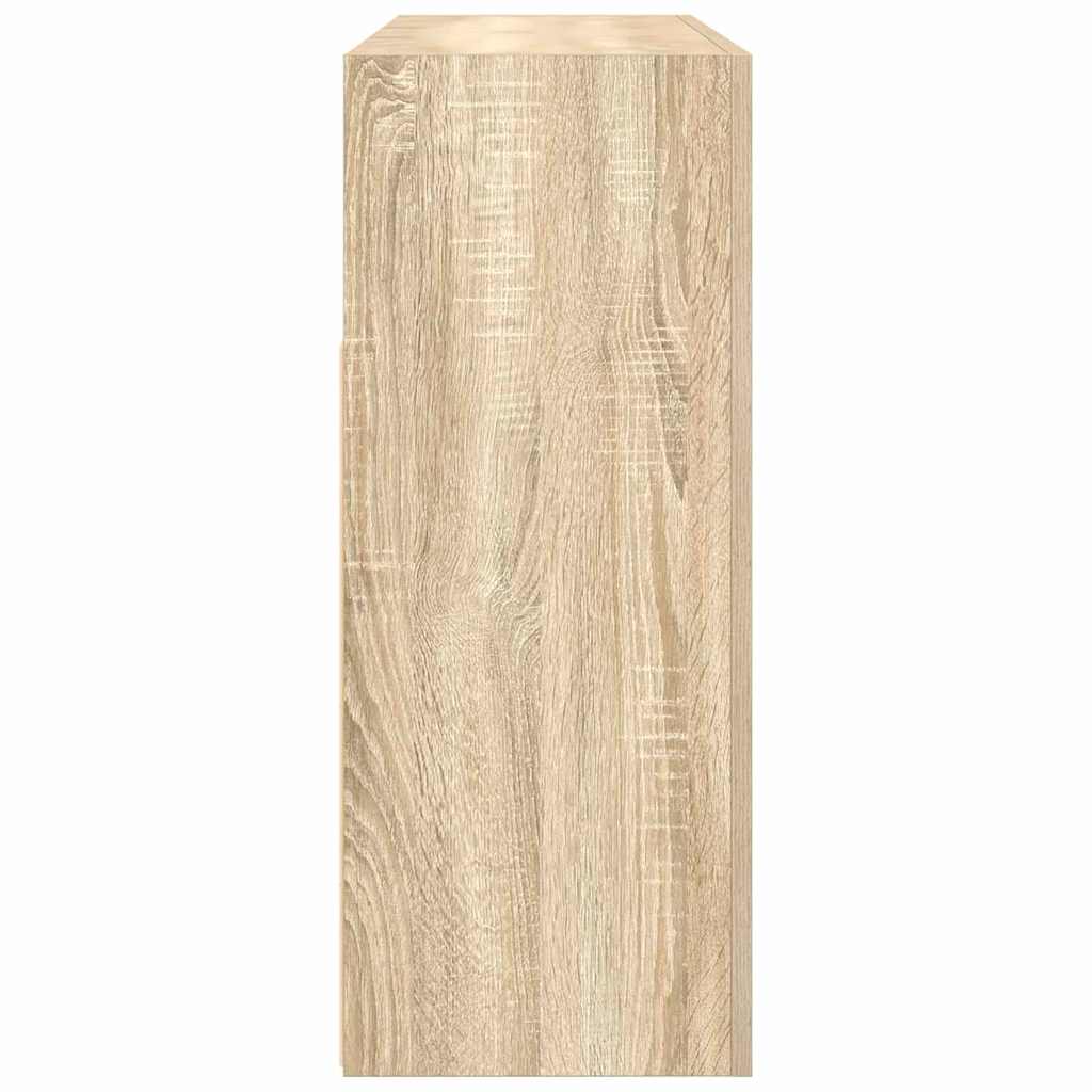 Sideboard Sonoma-ek 116 x 30 x 75 cm Konstruerat trä