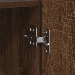 Sideboard Brun Ek 116 x 30 x 75 cm Konstruerat trä