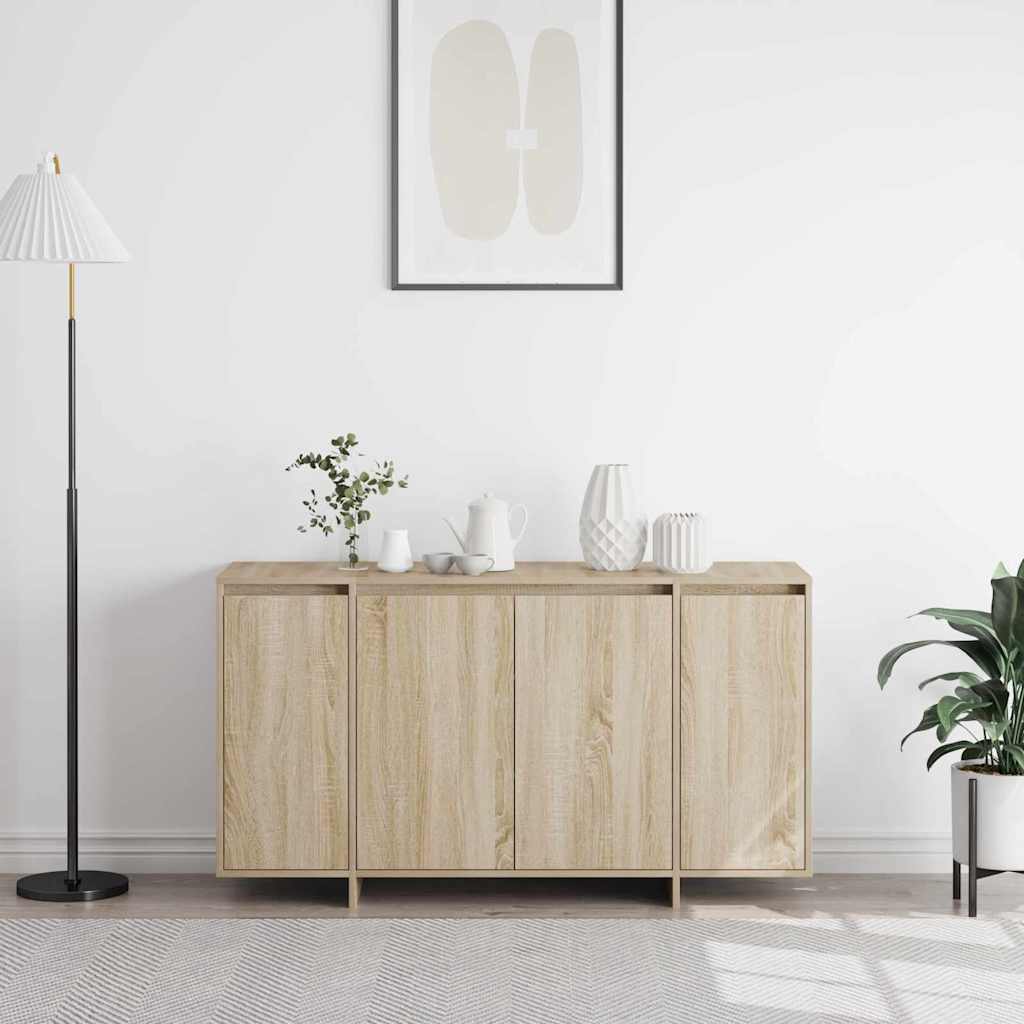 Sideboard Sonoma-ek 135 x 41 x 75 cm Konstruerat trä