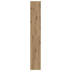 Bokskåp med hylla Artisan Ek 80 x 30 x 198 cm Konstruerat trä