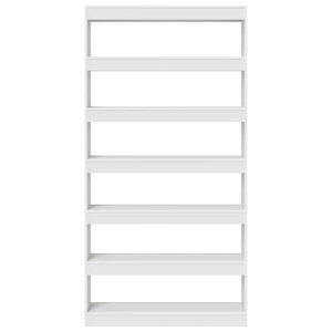 Bokskåp Vit 100 x 30 x 198 cm Konstruerat trä