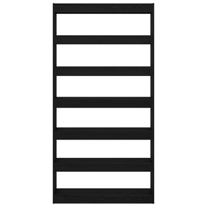 Bokskåp Svart 100 x 30 x 198 cm Konstruerat trä