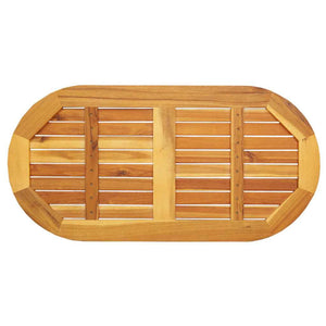 Bordsskiva Brun 100 x 50 x 2 cm Massivt Akaciaträ