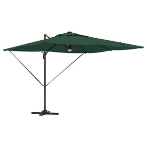 Roma Parasol Grön 286 x 284 x 270 cm Aluminium och Polyester