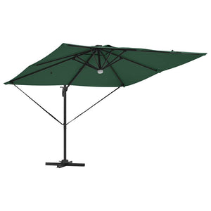 Roma Parasol Grön 286 x 284 x 270 cm Aluminium och Polyester