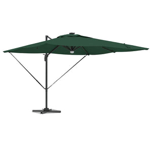 Roma Parasol Grön 286 x 284 x 270 cm Aluminium och Polyester