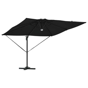 Roma Parasol Svart 286 x 284 x 270 cm Aluminium och Polyester