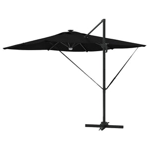 Roma Parasol Svart 286 x 284 x 270 cm Aluminium och Polyester