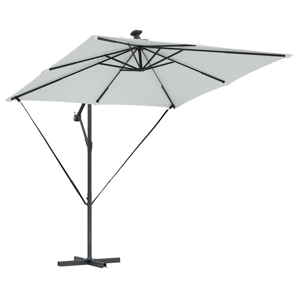 Cantilever bananparasol Sand 249 x 249 x 250 cm