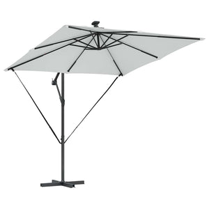 Cantilever bananparasol Sand 249 x 249 x 250 cm