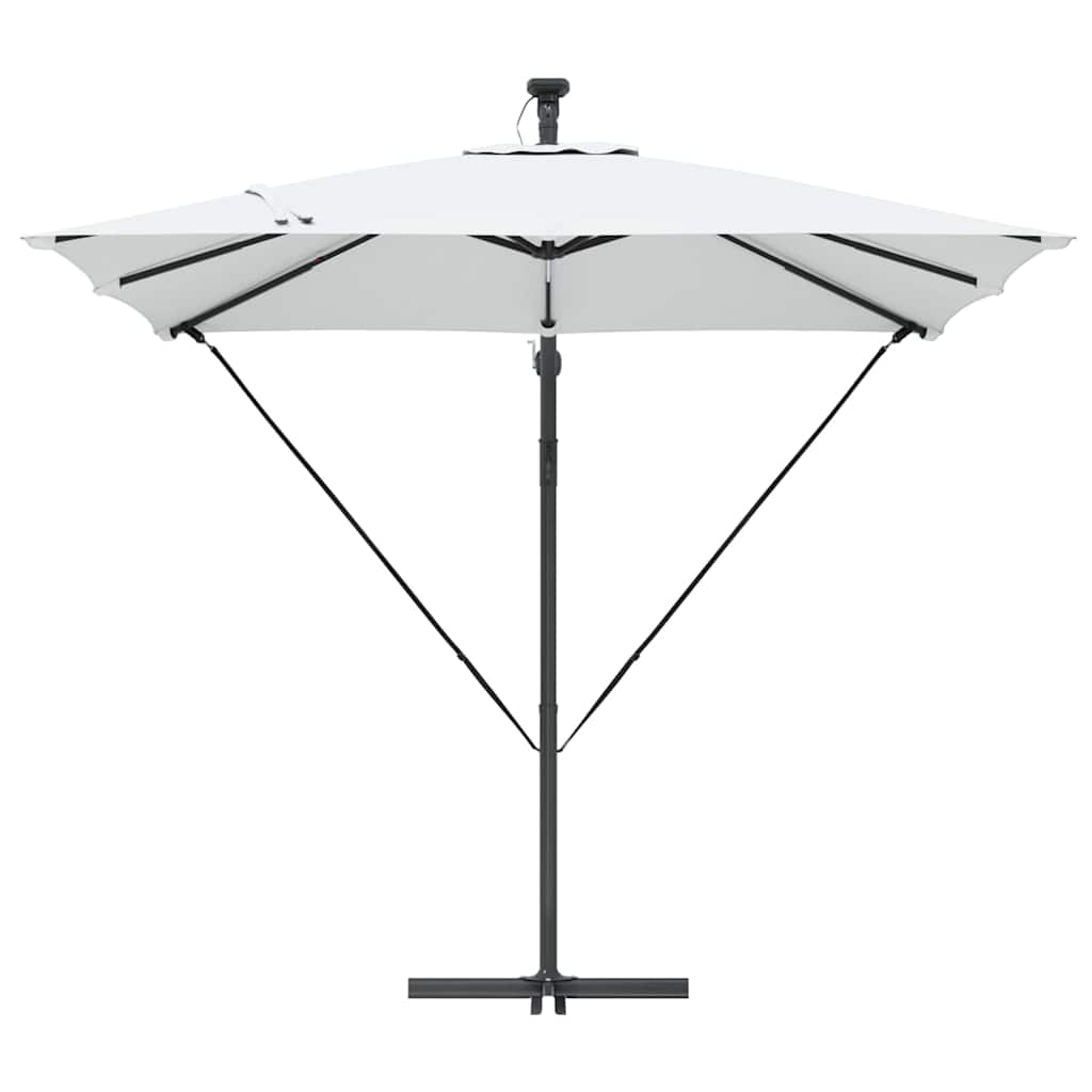 Cantilever bananparasol Sand 249 x 249 x 250 cm