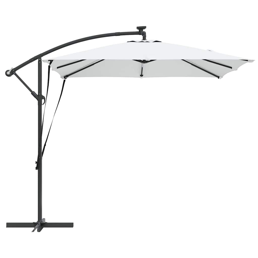 Cantilever bananparasol Sand 249 x 249 x 250 cm
