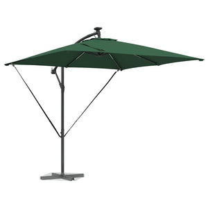 Cantilever bananparasol Grön 249 x 249 x 250 cm