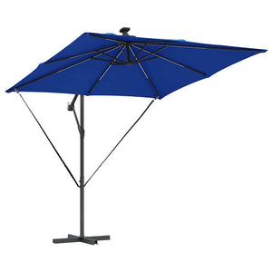 Cantilever bananparasol Blå 249 x 249 x 250 cm