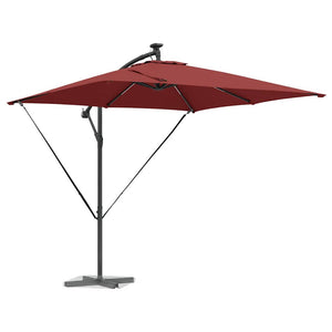 Cantilever bananparasol Terracotta 249 x 249 x 250 cm