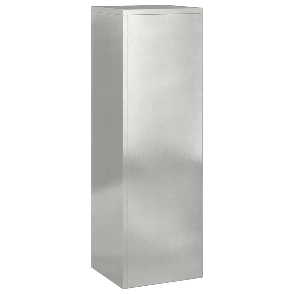 Växtställ 3 pcs Silver Rostfritt stål