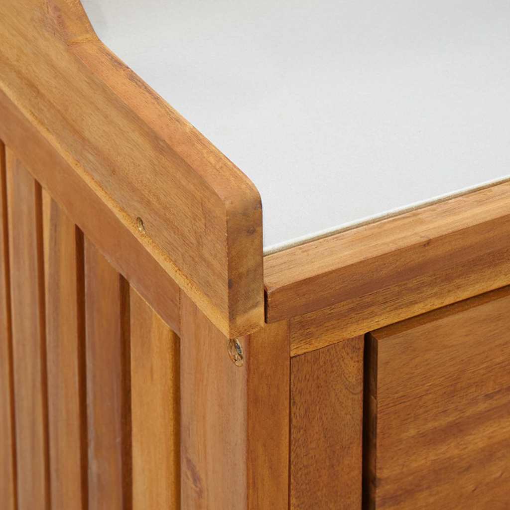 Trädgårdsskab Naturfärg 93 x 41,5 x 98cm Massivt Akaciaträ