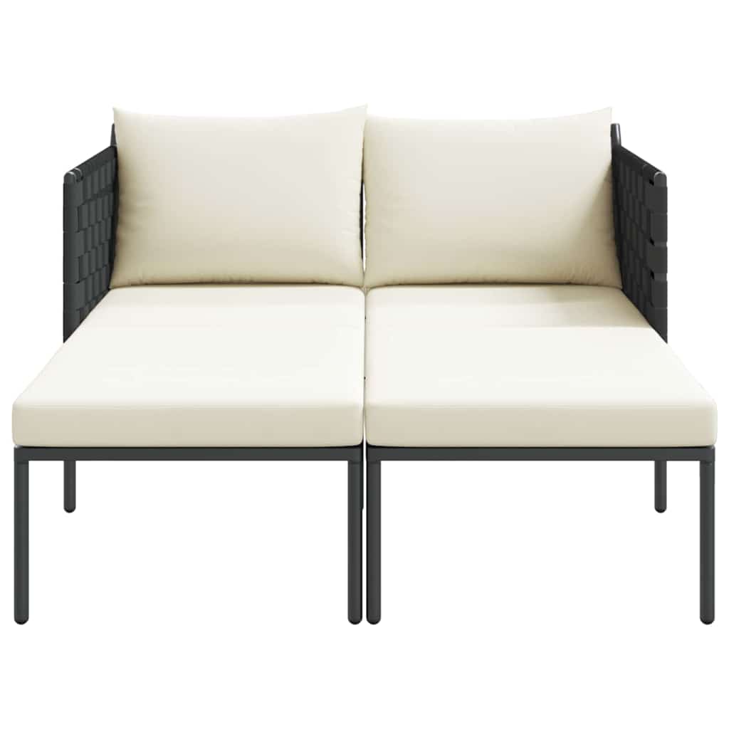 Solbädd Antracit 153 x 115 x 69.5 cm Pulverlackerat stål