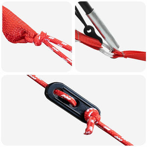 Tunneltält med tak med lagring Grön 710 x 460 x 245 cm