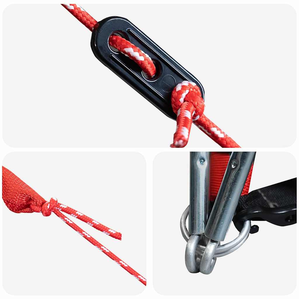 Dome Tält med tak med lagring Grön 505 x 450 x 248 cm