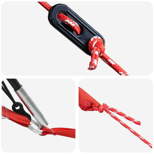 Tunneltält med tak med lagring Blå och grå 778 x 356 x 210 cm