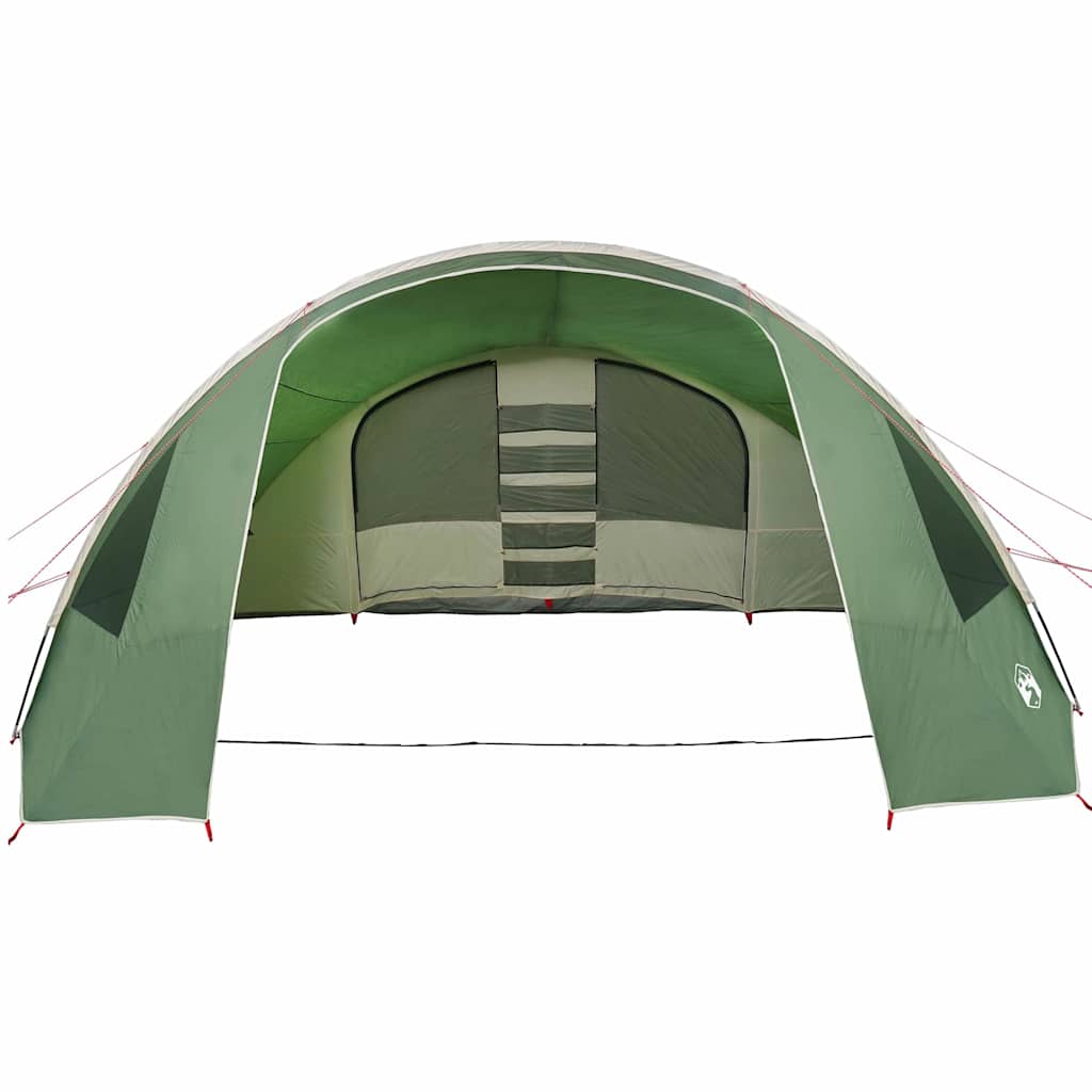 Tunneltält med tak med lagring Grön och Vit 700 x 590 x 215 cm