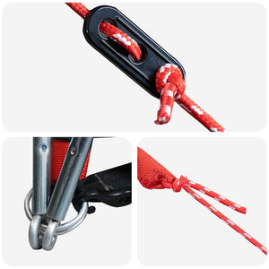 Tunneltält med tak med lagring Blå och grå 318 x 275 x 140 cm