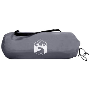 Tunneltält med tak Grå och orange 318 x 275 x 140 cm