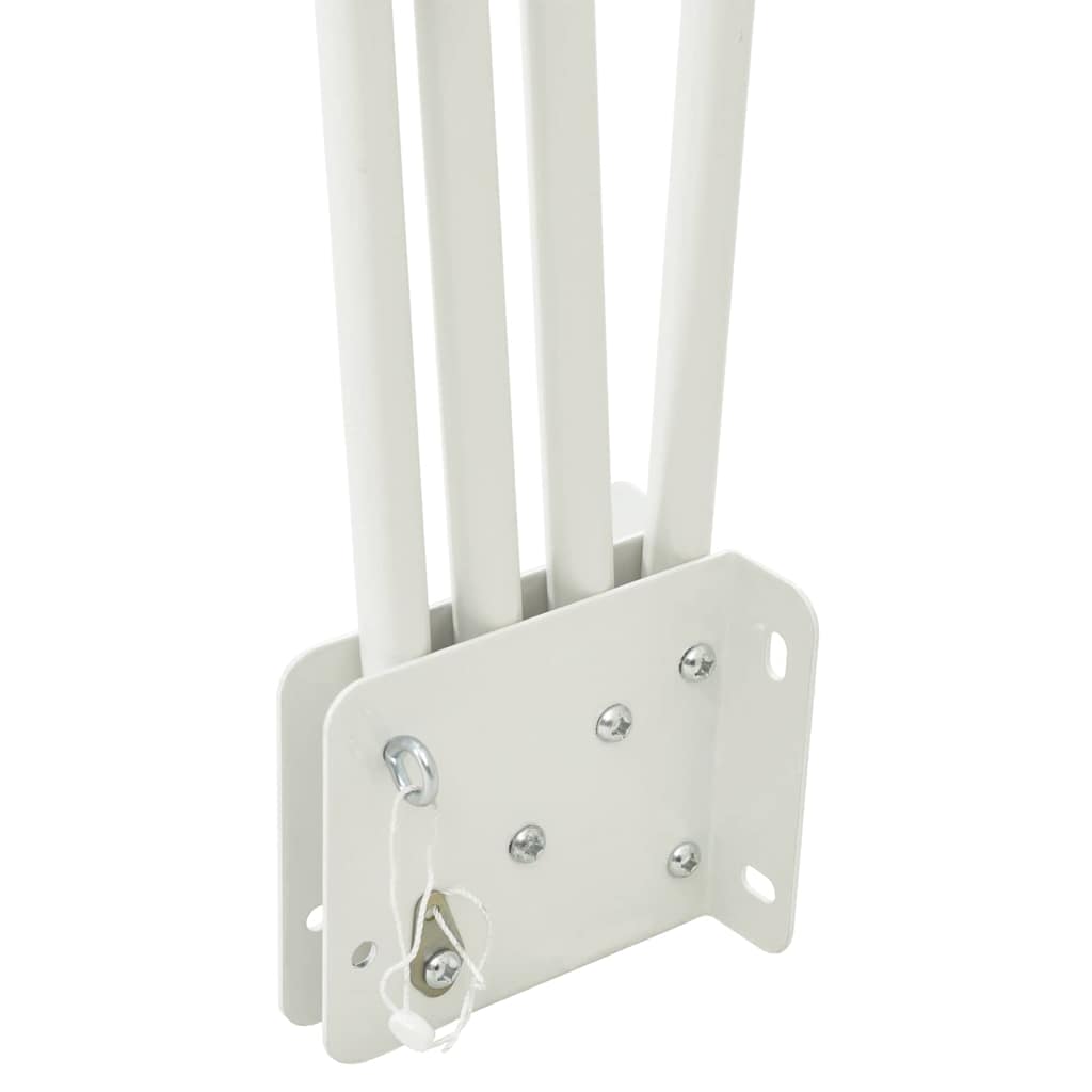 Balkongskärm Svart 115 x 115 cm Polyester