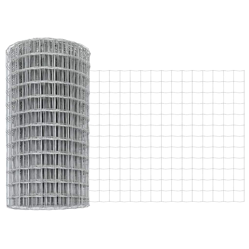 Eurogärdsel 0,8 x 10 m PVC-belagt järn