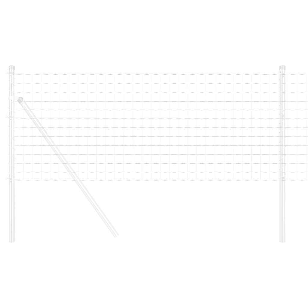 Eurogärdsel 0,8 x 10 m PVC-belagt järn