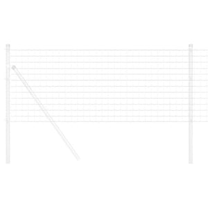 Eurogärdsel 0,8 x 10 m PVC-belagt järn