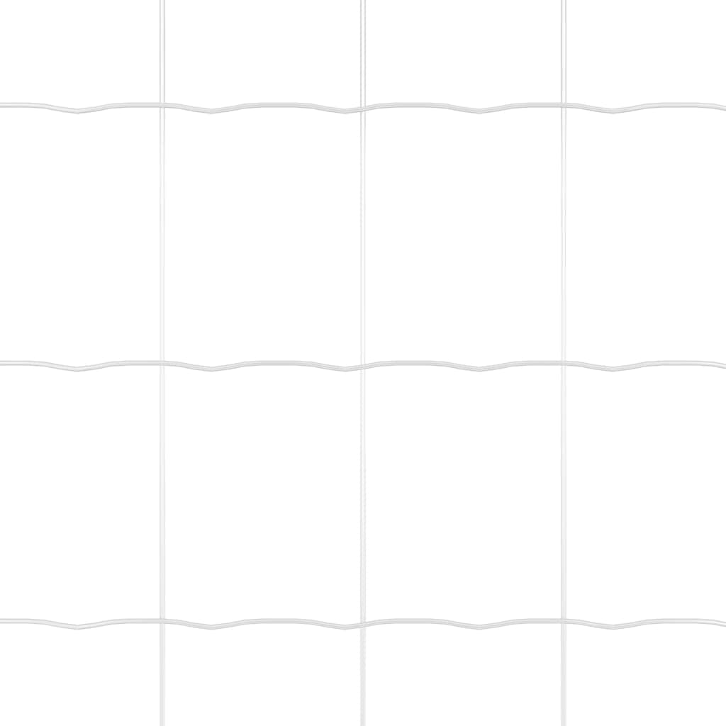 Eurogärdsel 0,6 x 10 m PVC-belagt järn