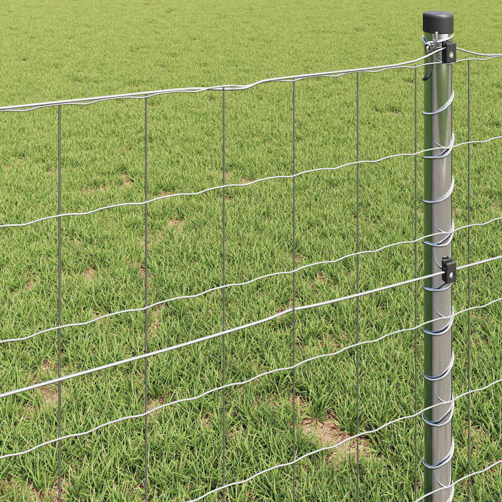 Eurogärdsel 0,6 x 10 m PVC-belagt järn