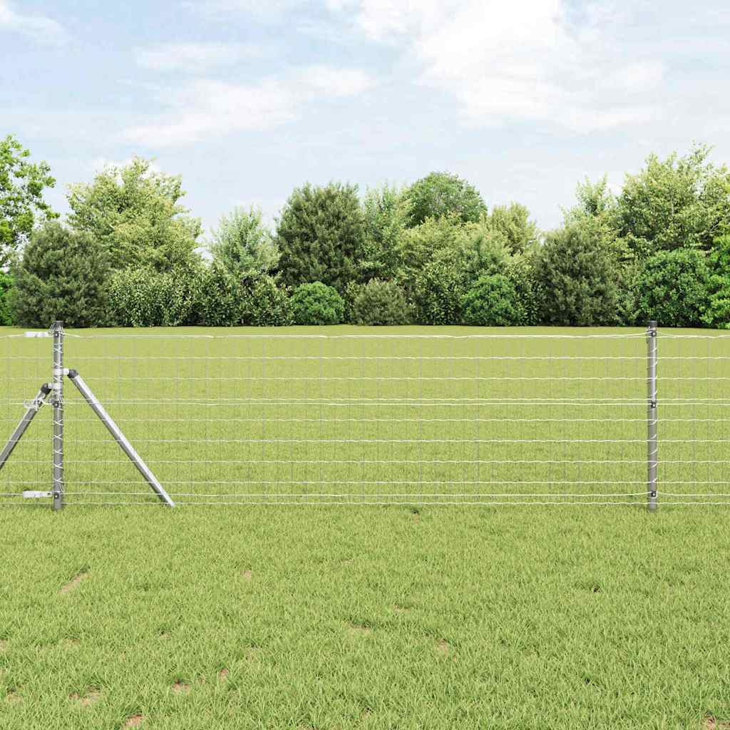 Eurogärdsel 0,6 x 25 m PVC-belagt järn