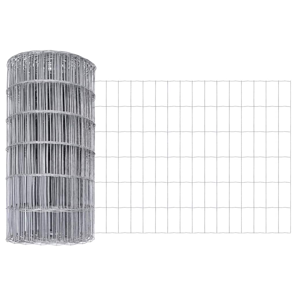 Eurogärdsel 0,4 x 25 m PVC-belagt järn