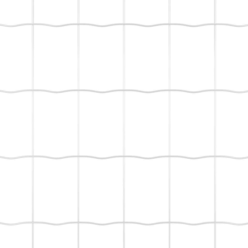 Eurogärdsel 0,4 x 50 m PVC-belagt järn