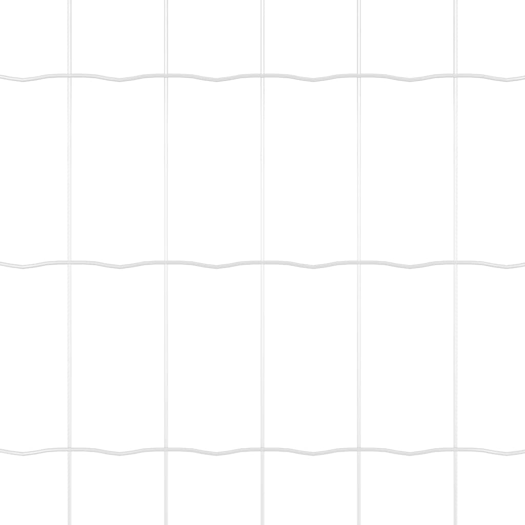 Eurogärdsel 0,4 x 50 m PVC-belagt järn