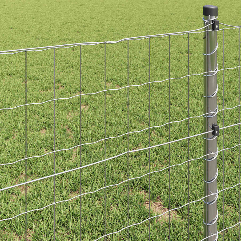 Eurogärdsel 0,4 x 50 m PVC-belagt järn