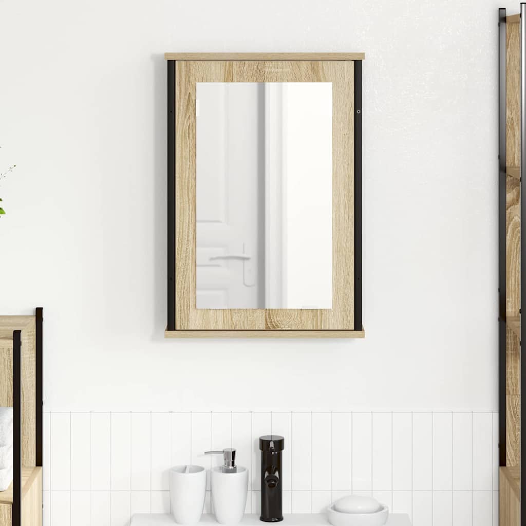 Spegelskåp Sonoma-ek 42 x 12 x 60 cm Konstruerat trä