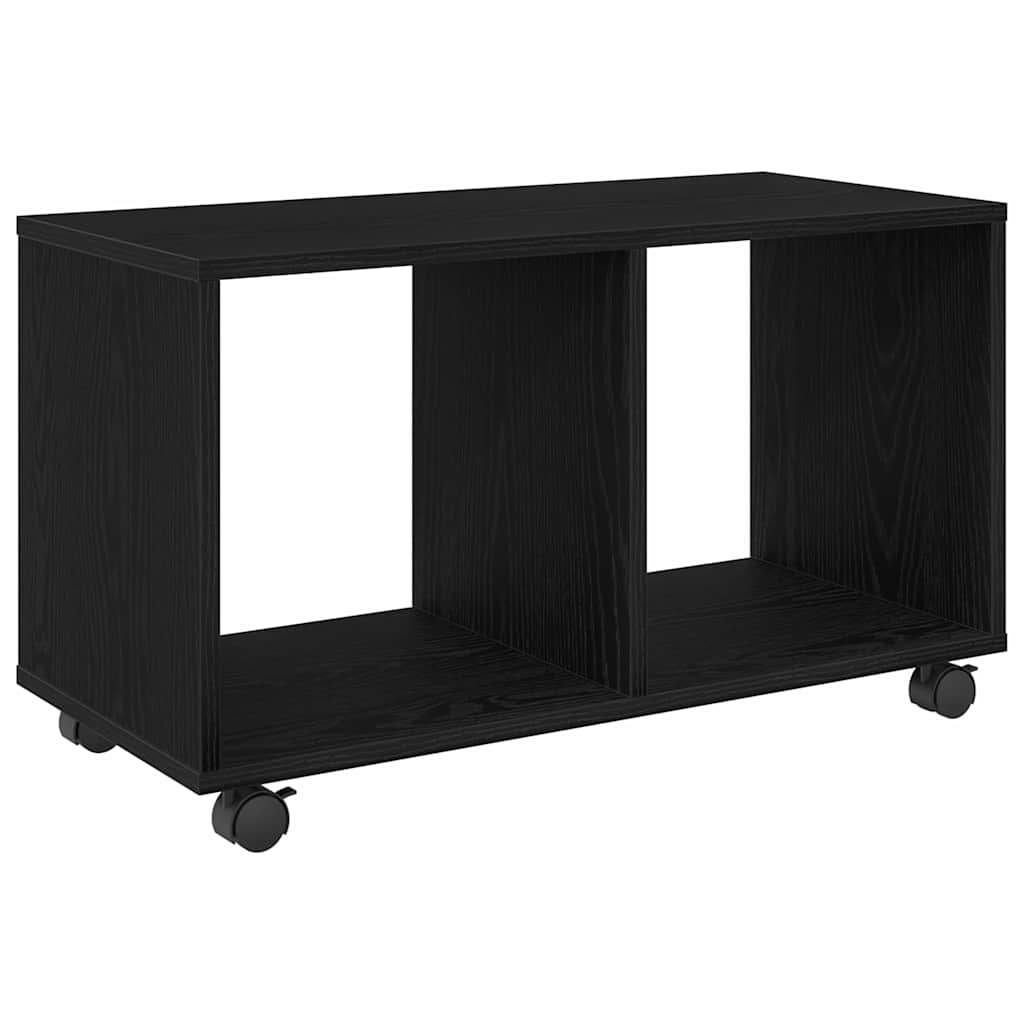 Sidobord Svart Ek 72 x 33 x 42,5 cm Konstruerat trä