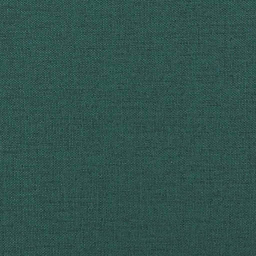 Vardagsrumsoffa Mörkgrön 250 x 77 x 76 cm Polyester